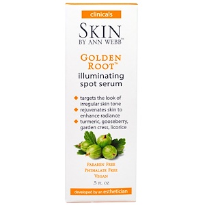 Отзывы о Скин бай Энн Уэбб, Golden Root Illuminating Spot Serum, 0.5 fl oz