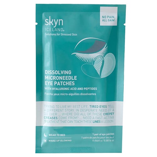 Skyn Iceland Dissolving Microneedle Eye Patches, 1 Pair