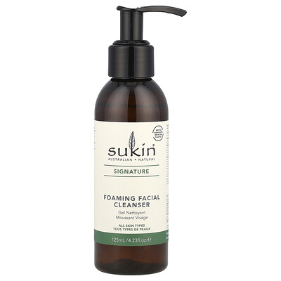 Sukin  Foaming Facial Cleanser  4.23 fl oz (125 ml)