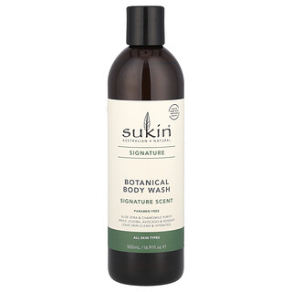 Sukin, Signature, botanische body wash, 16,9 fl oz (500 ml)