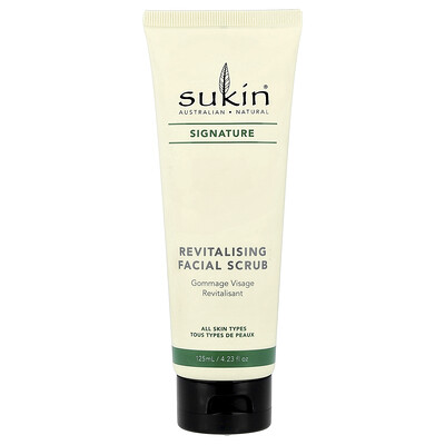 Sukin, Revitalising Facial Scrub, All Skin Types , 4.23 fl oz (125 ml)