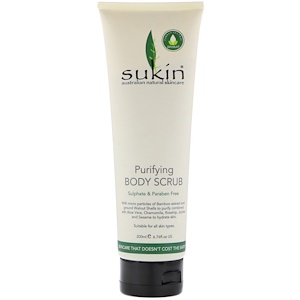 Отзывы о Sukin, Purifying Body Scrub, 6.76 fl oz (200 ml)
