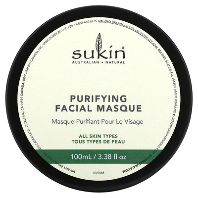 

Sukin Purifying Facial Masque 3.38 fl oz (100 ml)