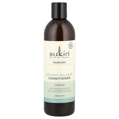 Sukin  Natural Balance Conditioner  Normal Hair  16.91 fl oz (500 ml)