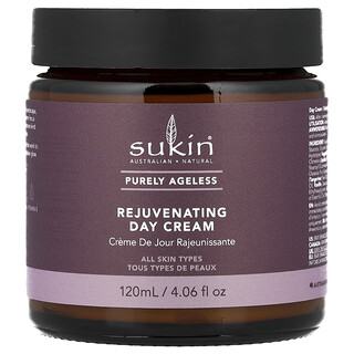 Sukin, Purely Ageless，焕活日霜，4.06 液量盎司（120 毫升）