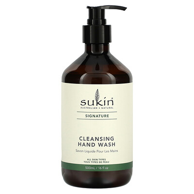 

Sukin Cleansing Hand Wash Signature 16 fl oz (500 ml)