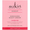 Sukin, Enriching Night Cream, Rosehip, 4.06 fl oz (120 ml)