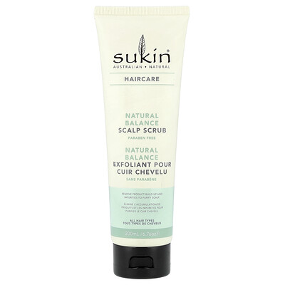Product Image for Sukin, Haircare, Natural Balance Scalp Scrub, All Hair Types , 6.76 fl oz (200 ml)