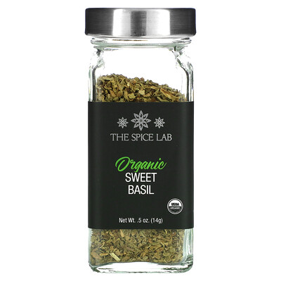 The Spice Lab Органический базилик, 14 г (0,5 унции)