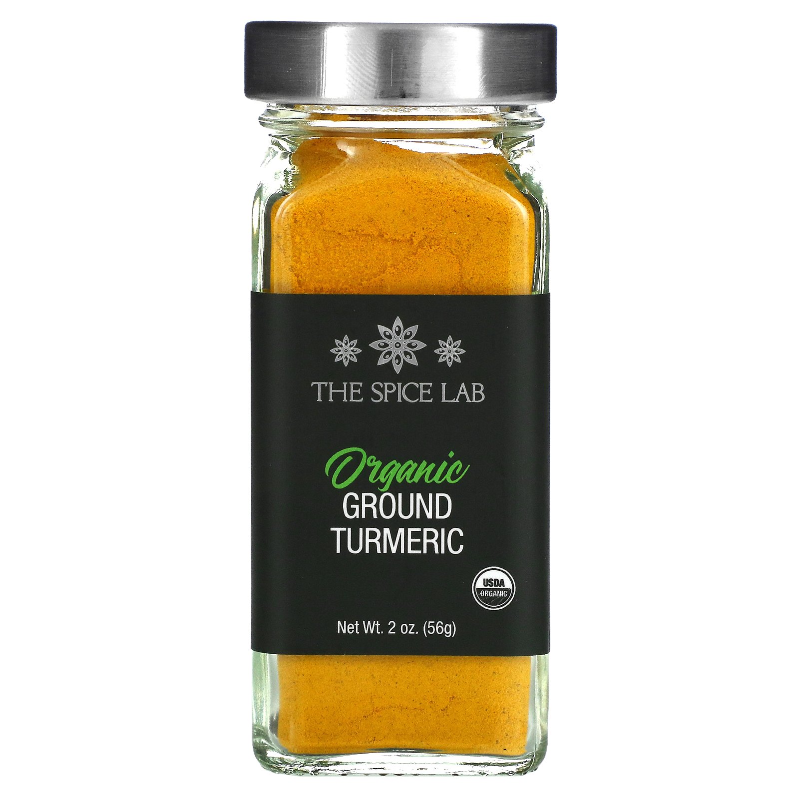 The Spice Lab, Organic Ground Turmeric, 2 oz (56 g)
