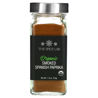 The Spice Lab Органическая копченая испанская паприка, 53 г (1,9 унции)
