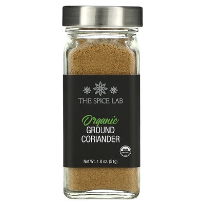 The Spice Lab Органический молотый кориандр, 51 г (1,8 унции)