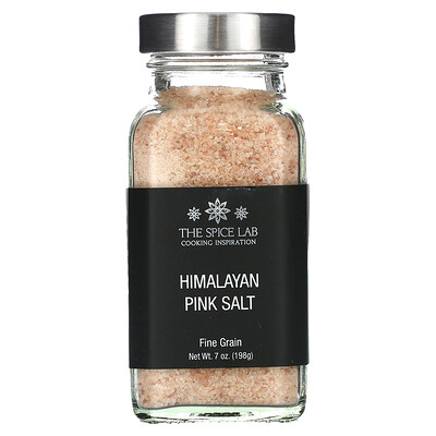 The Spice Lab розовая гималайская соль, мелкого помола, 198г (7унций)