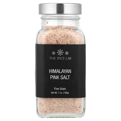 The Spice Lab, Sal rosa del Himalaya, Grano fino, 198 g (7 oz)