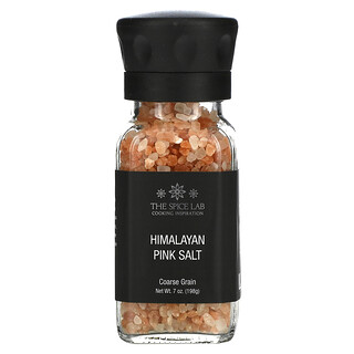 The Spice Lab, ملح الهيمالايا الزهري، حبيبات خشنة، 7 أونصة (198 جم)