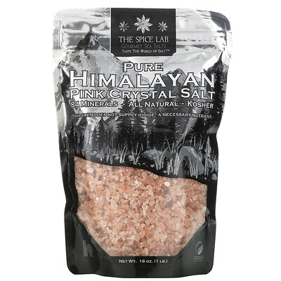 The Spice Lab Pure Himalayan Pink Salt, Coarse , 16 oz