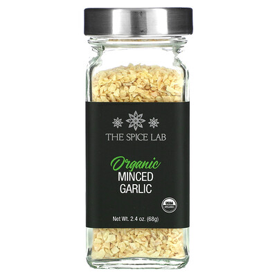 The Spice Lab Органический рубленый чеснок, 68 г (2,4 унции)