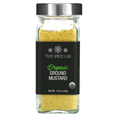 Купить The Spice Lab Органическая молотая горчица, 45 г (1, 6 унции)