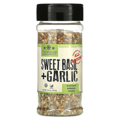 The Spice Lab Базилик + чеснок, 107 г (3,8 унции)