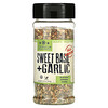 The Spice Lab‏, Sweet Basil + Garlic, 3.8 oz (107 g)
