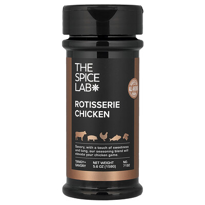 Product Image for The Spice Lab, Rotisserie Chicken Seasoning, 5.6 oz (158 g)