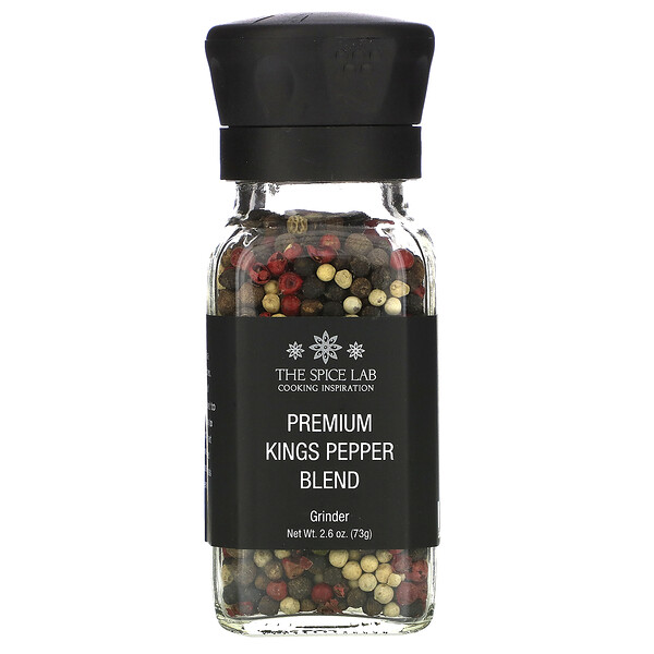 The Spice Lab‏, Premium Kings Pepper Blend, Grinder, 2.6 oz (73 g)