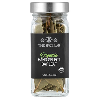 The Spice Lab, Organic Hand Selected Bay Leaf, 0.2 oz (5 g)