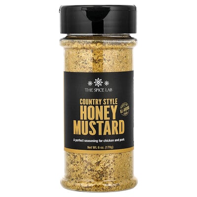 The Spice Lab, Mostaza y miel estilo campestre, 170 g (6 oz)