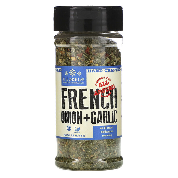 The Spice Lab‏, French Onion & Garlic, 1.9 oz (53 g)