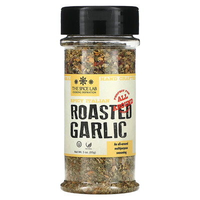 

The Spice Lab Spicy Italian Roasted Garlic 3 oz (85 g)