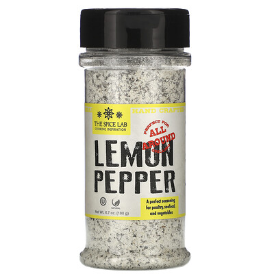 Купить The Spice Lab Lemon Pepper, 6.7 oz (190 g)