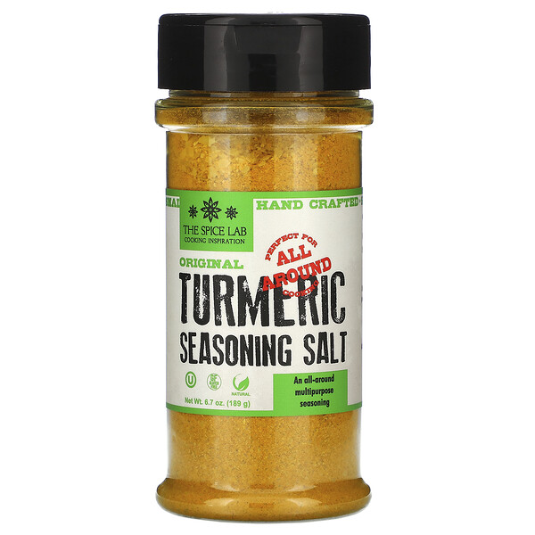 The Spice Lab‏, Original Turmeric Seasoning Salt, 6.7 oz (189 g)