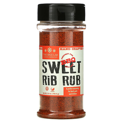 Купить The Spice Lab Sweet Rib Rub, 5.8 oz (164.4 g)