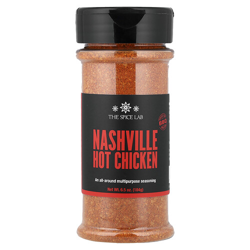 The Spice Lab, Nashville Hot Chicken Seasoning, Scharfes-Hühnchen-Gewürzmischung, 184 g (6,5 oz.)
