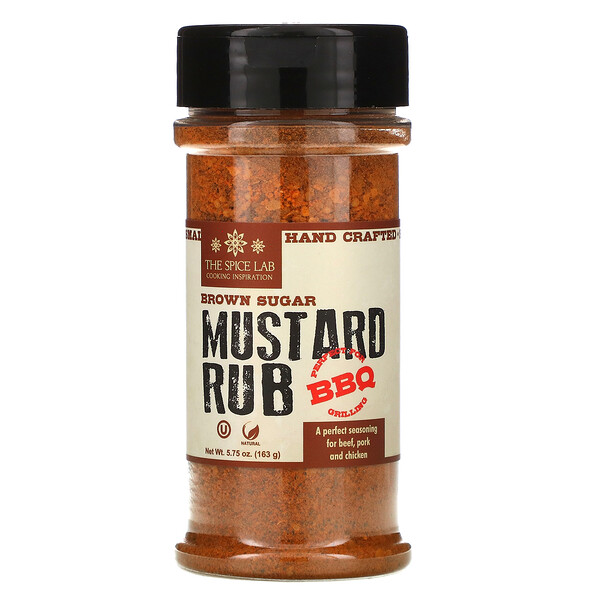 Brown Sugar Mustard Rub, 5.75 oz (163 g)