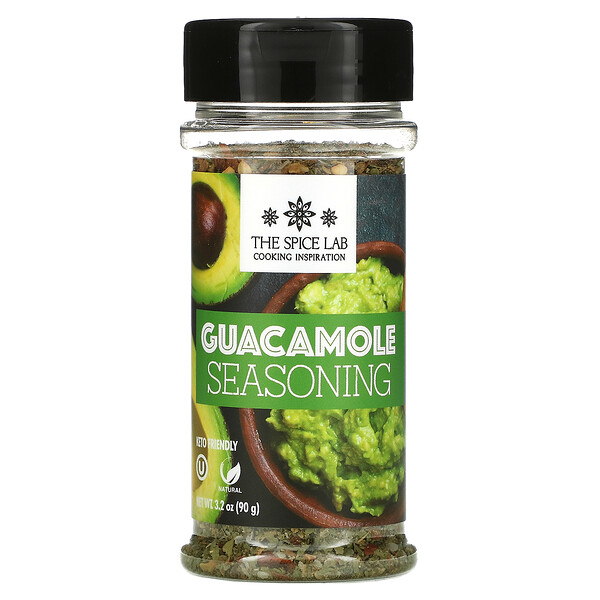 The Spice Lab, Guacamole Seasoning, 3.2 oz (90 g)