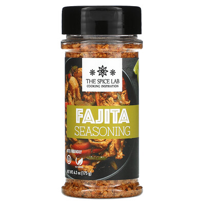 The Spice Lab Fajita Seasoning, 6.2 oz (175 g)  - купить со скидкой