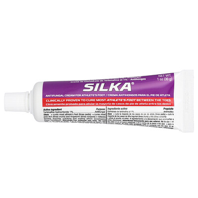 Silka  Antifungal Cream for Athlete's Foot  Full Prescription Strength  1 oz (30 g)