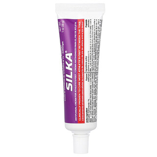 Silka, Crème antifongique pour le pied d'athlète, Formule complète, 30 g