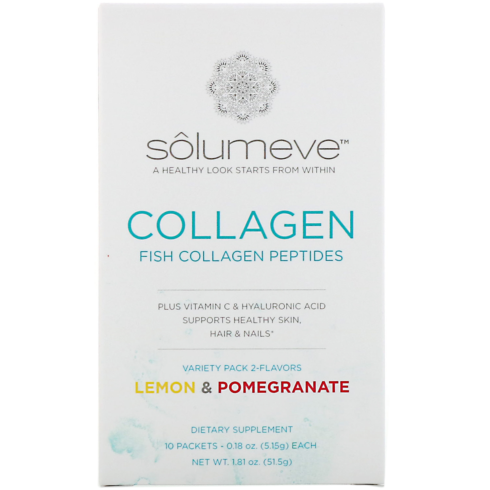 Solumeve Collagen Peptides Plus Vitamin C Hyaluronic Acid