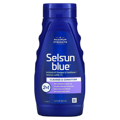 Selsun Blue Шампунь и кондиционер против перхоти, 325 мл (11 жидк. Унций)