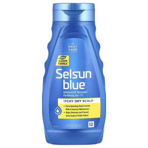 Selsun Blue Antidandruff Shampoo Itchy Dry Scalp 11 fl oz 325 ml Selsun Blue Antidandruff Shampoo Itchy Dry Scalp 11 fl oz 325 ml