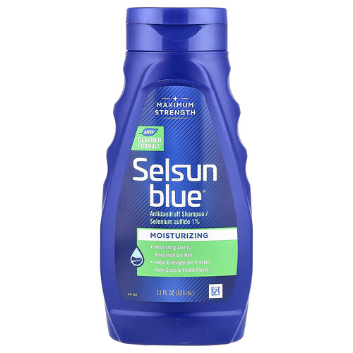 Selsun Blue Antidandruff Shampoo Moisturizing 11 fl oz 325 ml Selsun Blue Antidandruff Shampoo Moisturizing 11 fl oz 325 ml