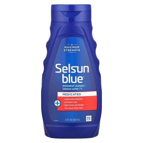 Selsun Blue Antidandruff Shampoo Medicated 11 fl oz 325 ml Selsun Blue Antidandruff Shampoo Medicated 11 fl oz 325 ml