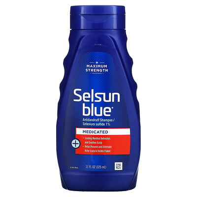 Selsun Blue Шампунь против перхоти, лечебный, 325 мл (11 жидк. Унций)