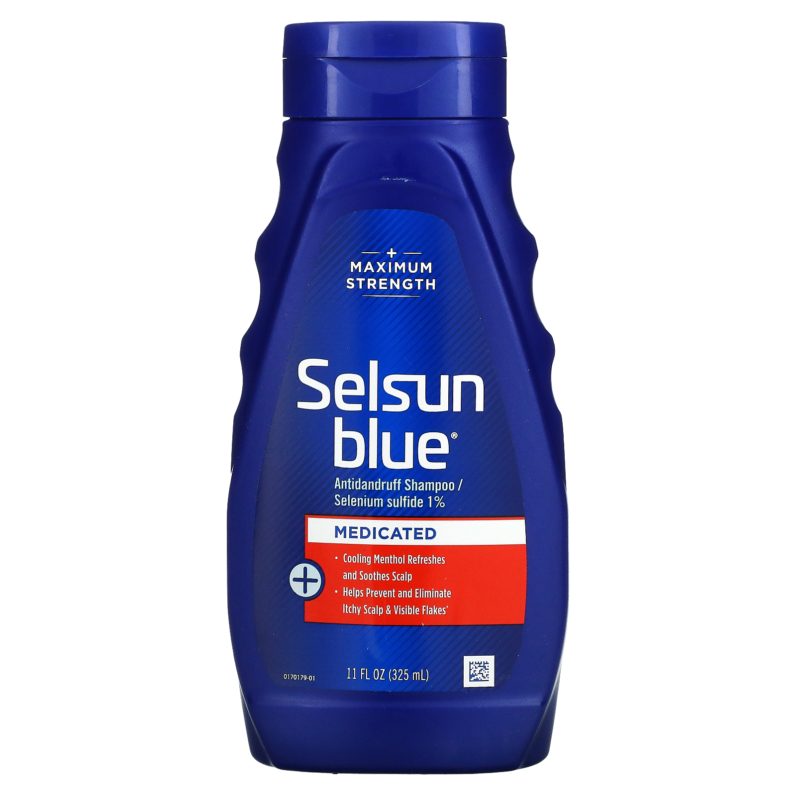 Selsun Blue, Antidandruff Shampoo, Medicated, 11 fl oz (325 ml)