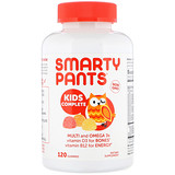 SmartyPants, Kids Complete, Strawberry Banana, Orange and Lemon Flavors, 120 Gummies отзывы