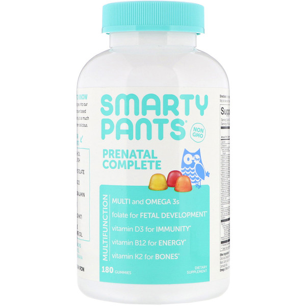 SmartyPants, Prenatal Complete, 180 жевательных мармеладных конфет