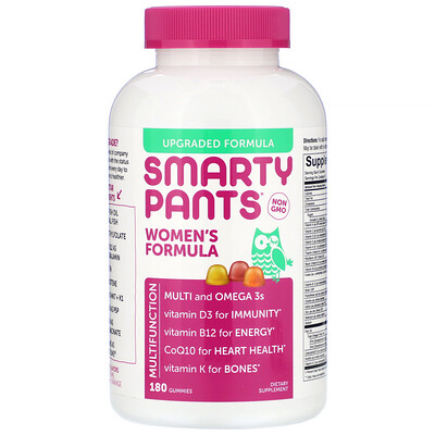 SmartyPants Комплекс для женщин, 180 жевательных таблеток
