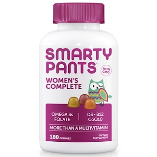 SmartyPants, Women's Complete, 180 жевательных конфет